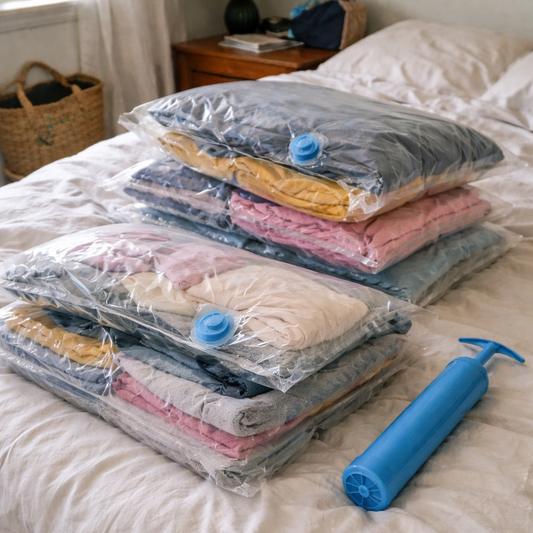 Spazio® – Bolsas de Vacío para Viaje | Más Espacio en tu Maleta