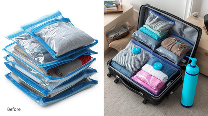 Spazio® – Bolsas de Vacío para Viaje | Más Espacio en tu Maleta